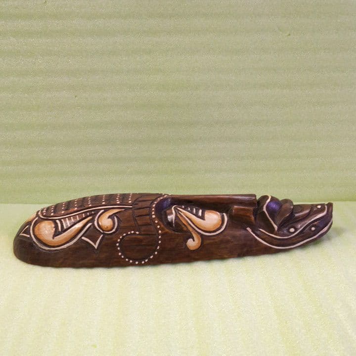 インドネシア お面 マスク 民族面 木彫り面 木製 木彫り 壁掛け 魔除け