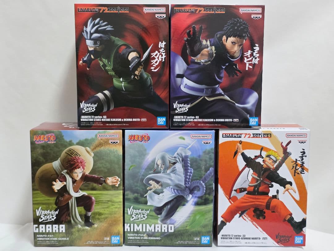 NARUTO -ナルト-Vibration Starsフィギュアセット - メルカリ