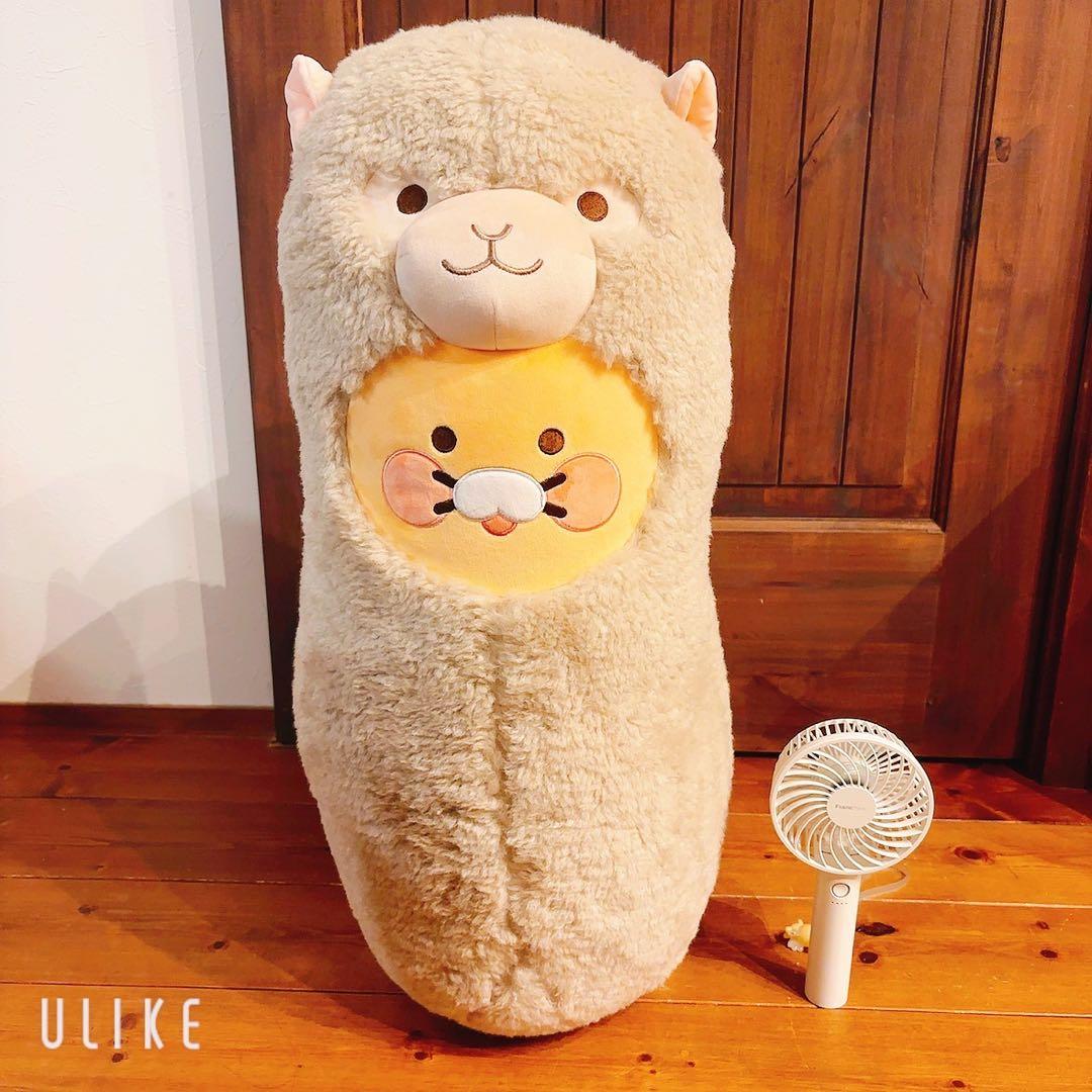 カカオフレンズ　チュンシク　特大ぬいぐるみ　アルパカ