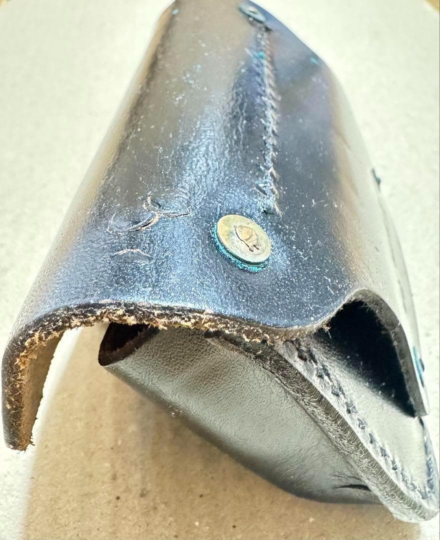 米軍 実物 ファーストエイド レザーポーチ 1955年