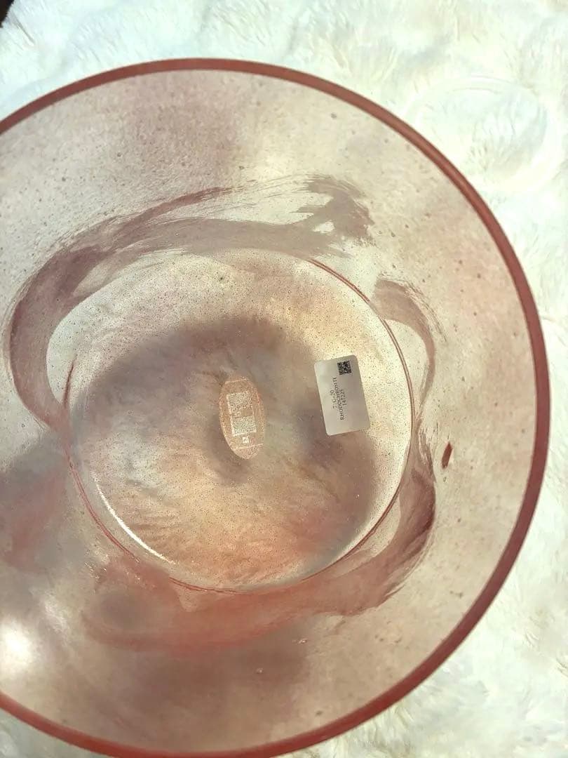 クリスタルボウル　7インチG+20 ピンク