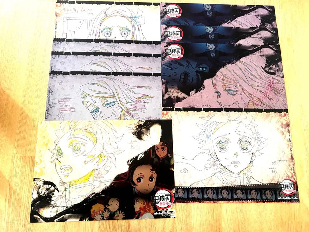 鬼滅の刃　ランチョンマット　まとめ売り　95枚　クリアファイル5枚 cafe