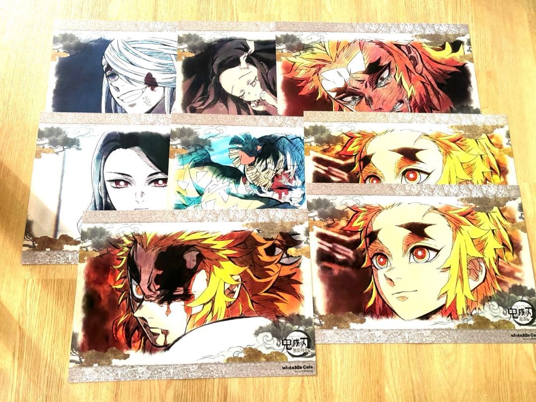 鬼滅の刃　ランチョンマット　まとめ売り　95枚　クリアファイル5枚 cafe