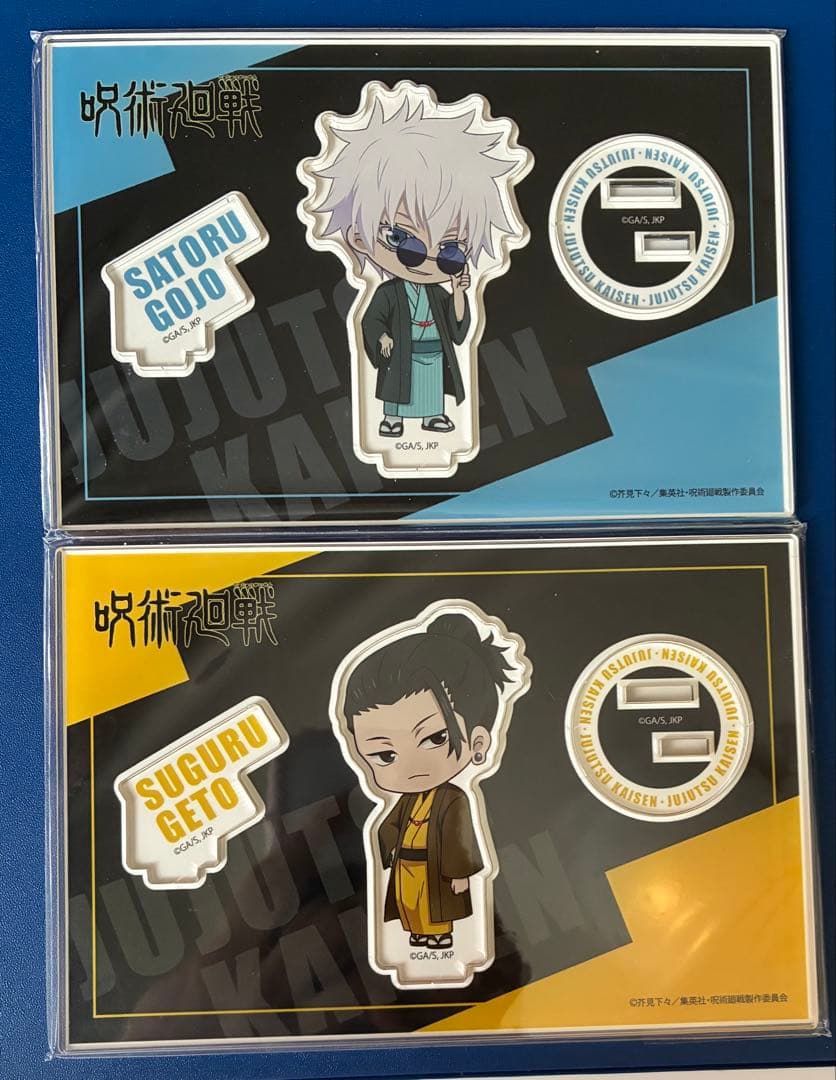 70.呪術廻戦 禪院真希 禪院真依 ジオラマフィギュア バースデー缶バッジ