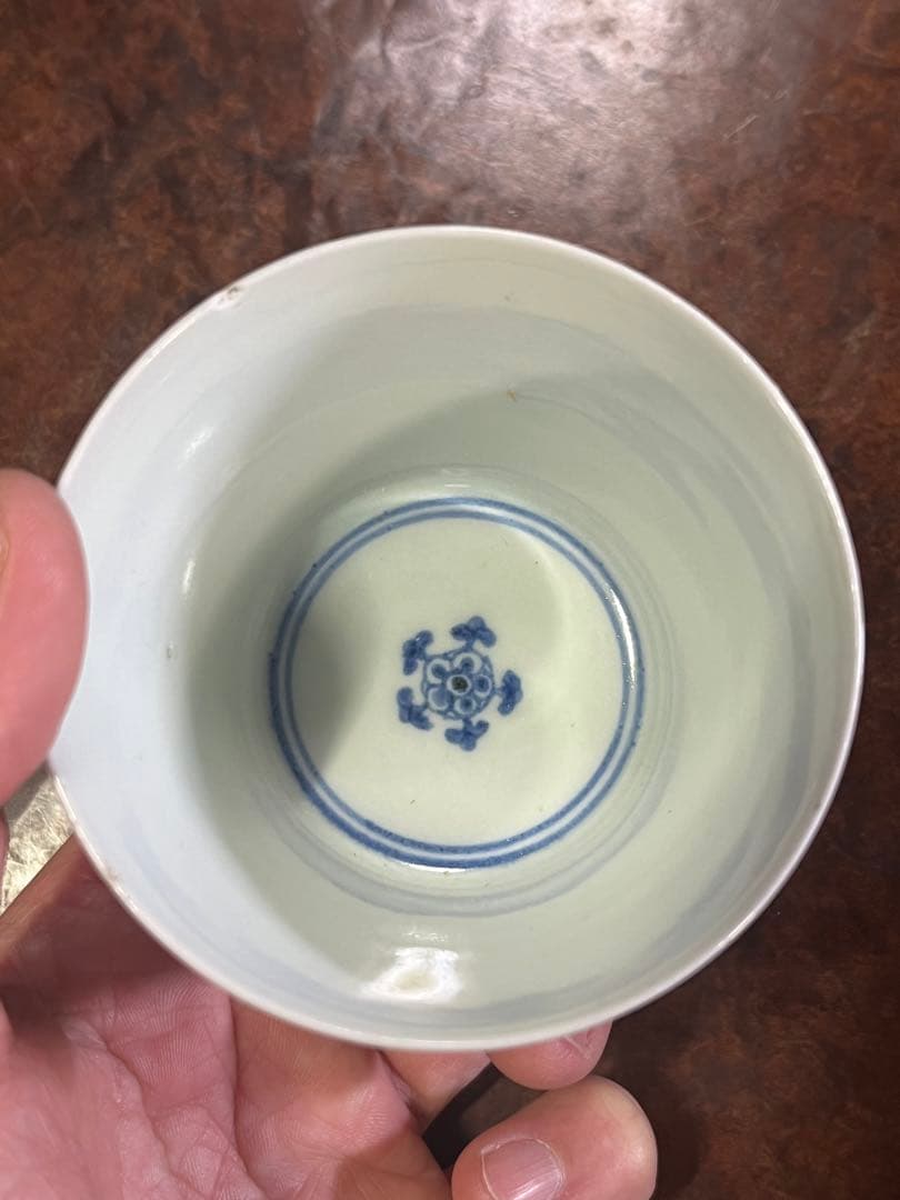 蕎麦猪口 古伊万里 そば猪口 上手 柿右衛門 藍柿右衛門 藍九谷 富貴