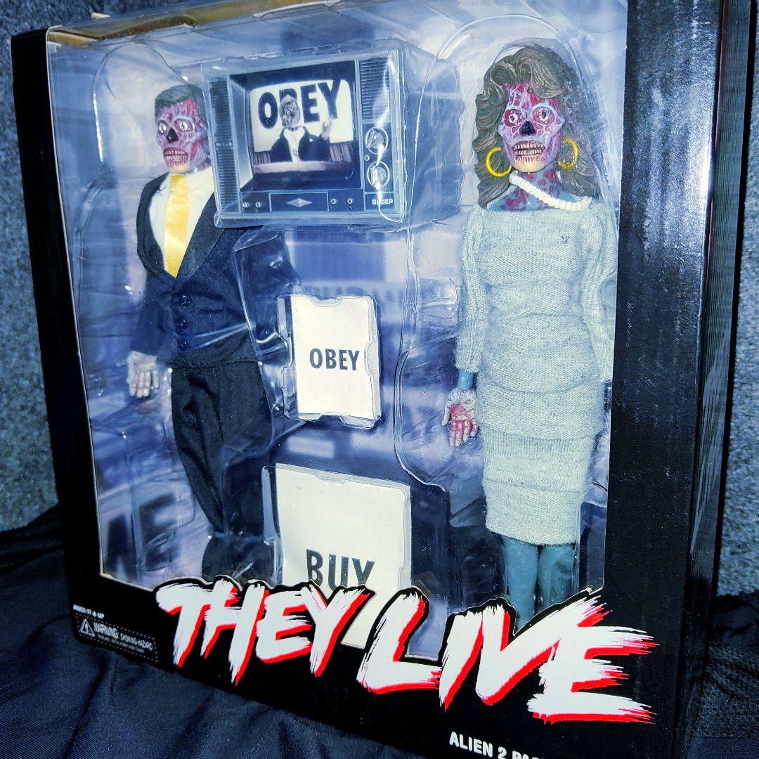 NECA 社•豆魚雷[They Live ALIEN 2 PACK]新品未開封!