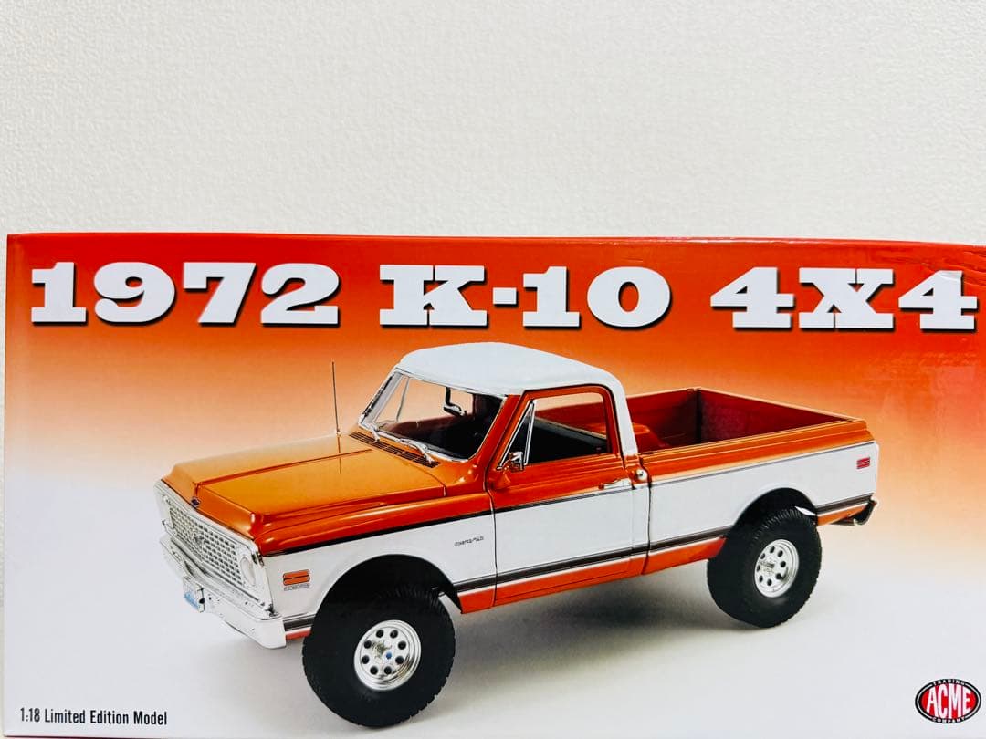 acme/'72 Chevyシボレー K10 4x4 1/18 絶版