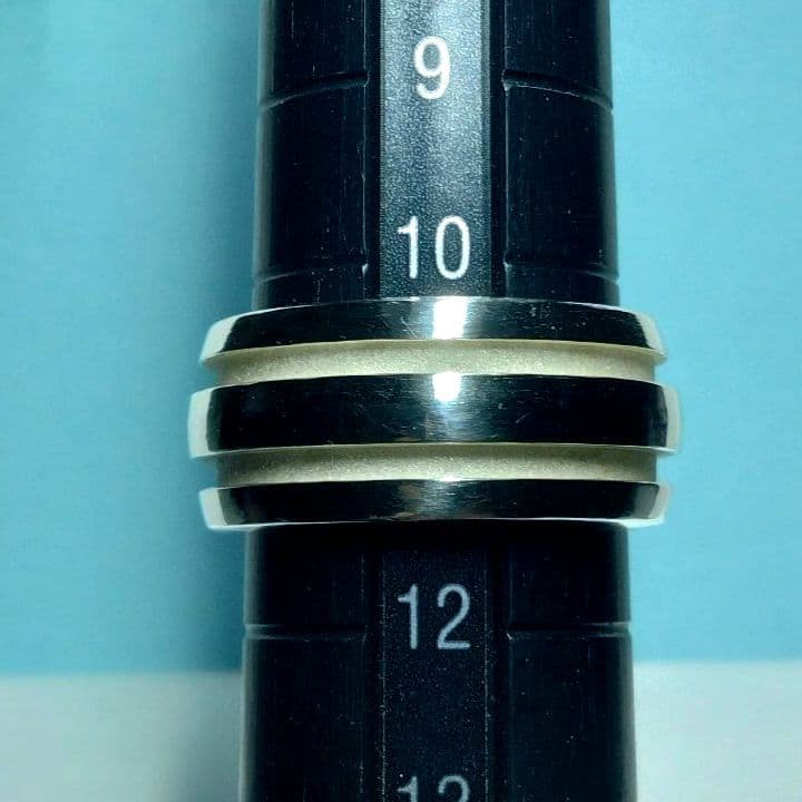 ティファニーグルーブドリング 11号　新品仕上げ　無傷未使用に近い