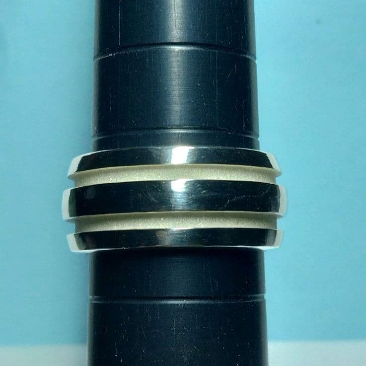 ティファニーグルーブドリング 11号　新品仕上げ　無傷未使用に近い