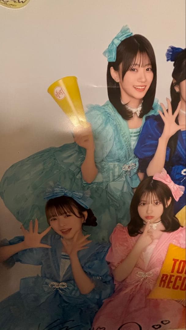 CUTIE STREET 全員直筆サイン タワレコ ポスター