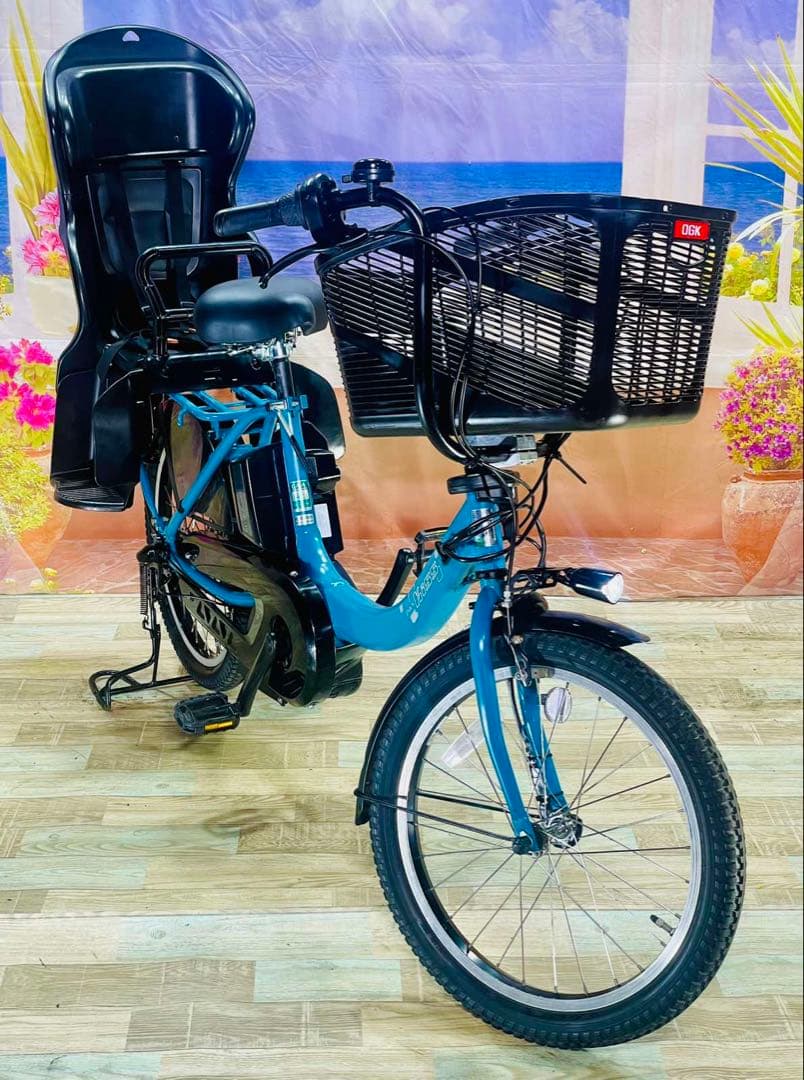 ヤマハパスキス2019⭐️12AH人気モデル！子供乗せ電動アシスト自転車