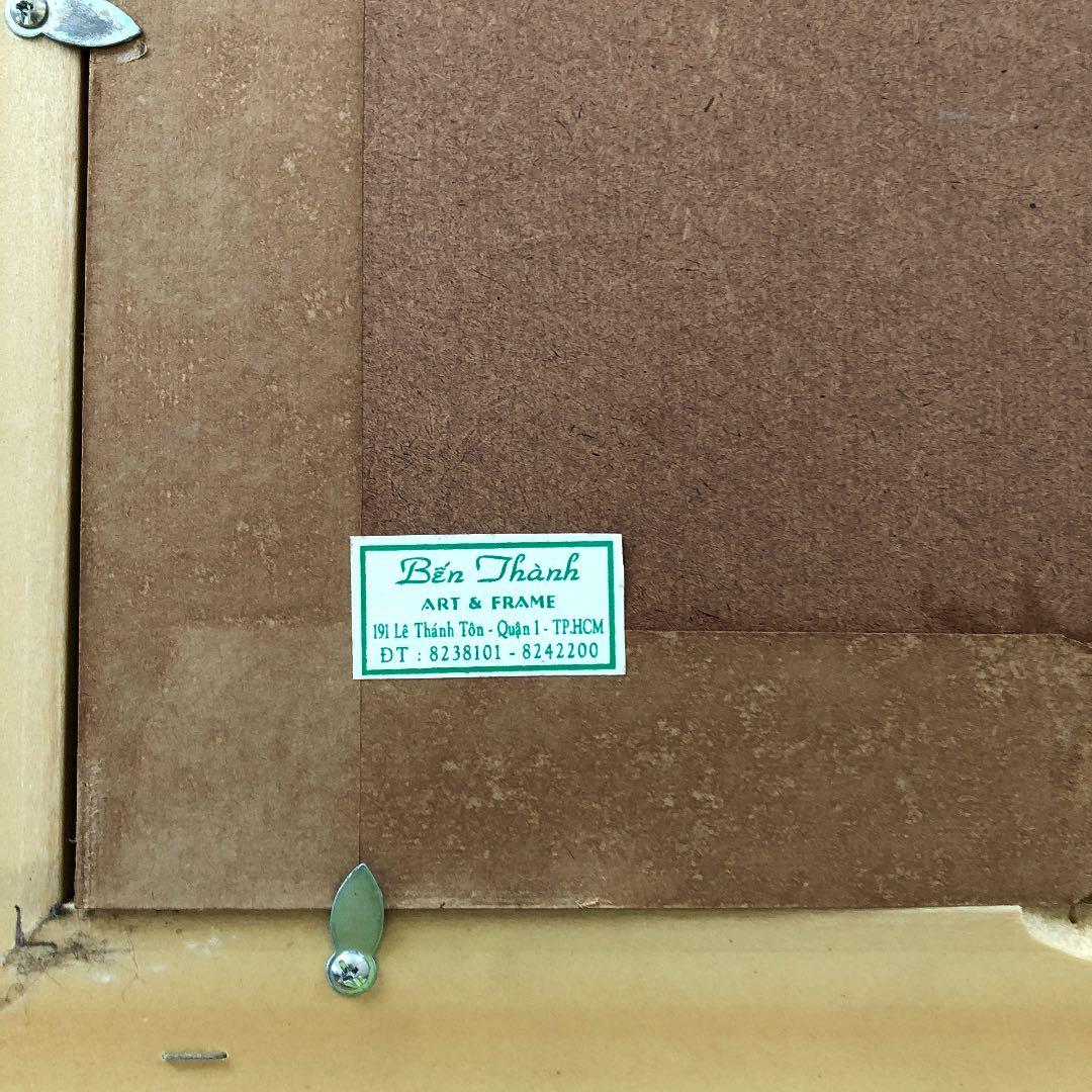 カントリー調　刺繍絵