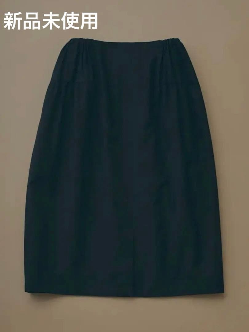 【新品未使用】2025AW ミナペルホネン　今季　スカート　40 ネイビー
