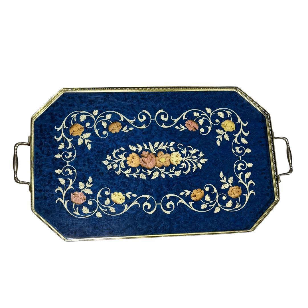 イタリア製 アンティーク 配膳ワゴン キッチンワゴン バタフライ式