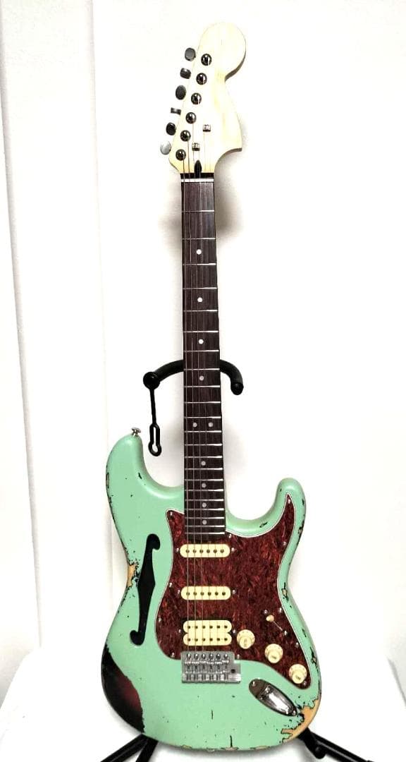 ストラトシンライン② ハードレリックサーフグリーン SSH ステンレス