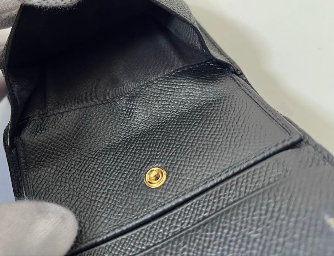 フェラガモの正規品　ケース　カードケース　財布　ウォレット　ゴールド金具