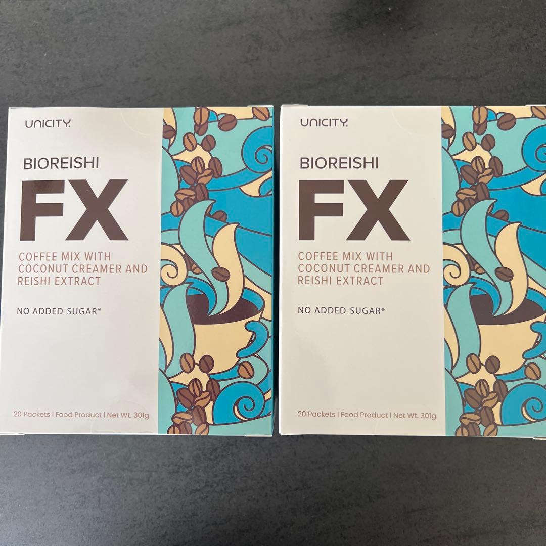 2箱セットバイオレイシ コーヒー FX 20パケットユニシティ