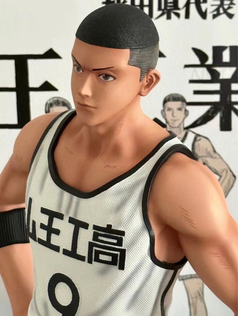 スラムダンク slam dunk 沢北 荣治 1／4スケール 樹脂フィギュア