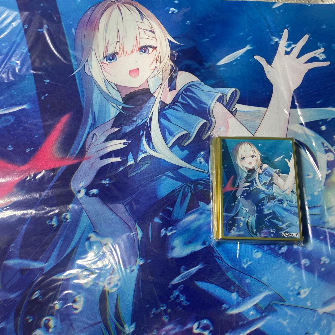 C104 AliceSyndrome* 藍沢エマ プレイマット スリーブ セット