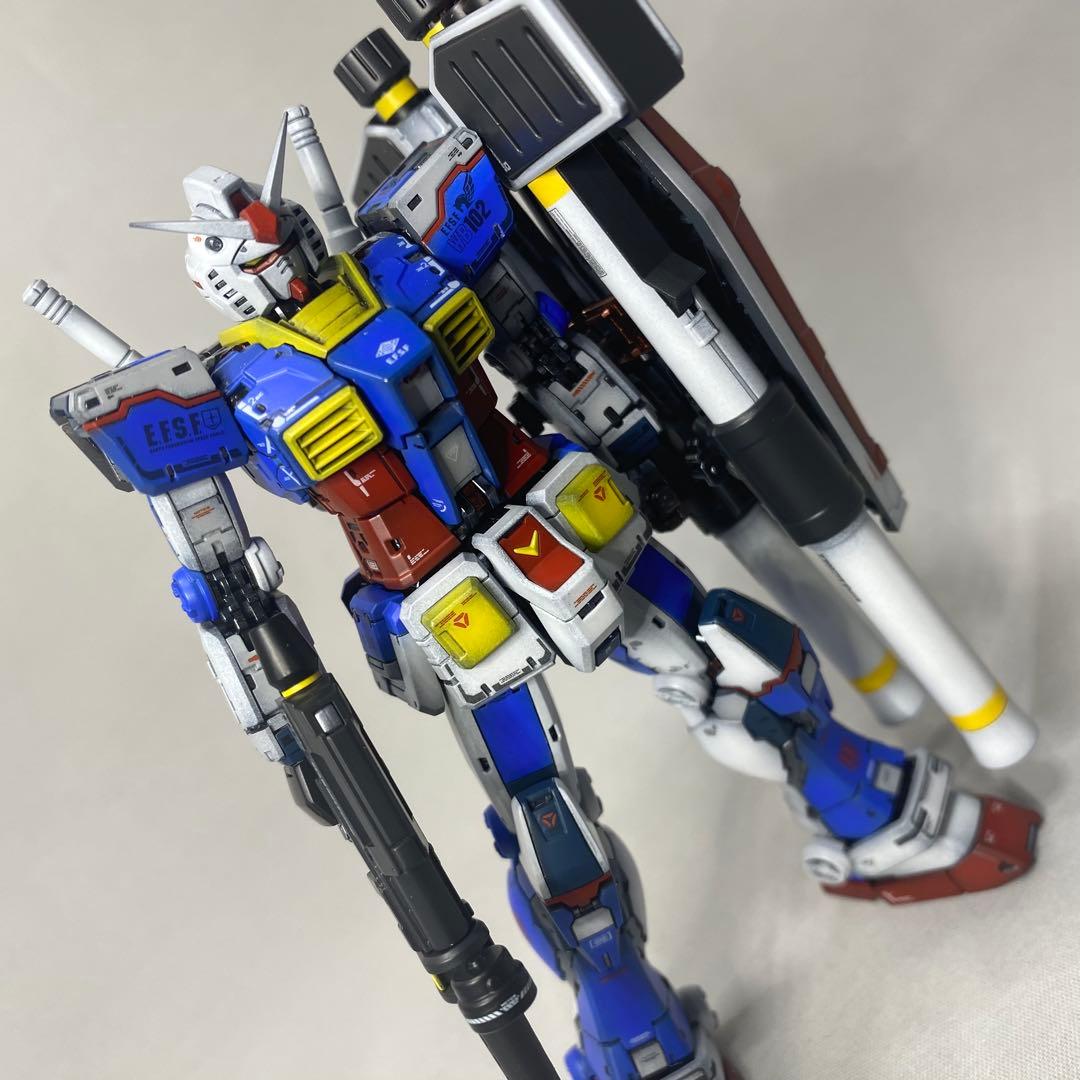 RG RX-78-2 ガンダム Ver.2.0 全塗装　完成品　ガンプラ　塗装済