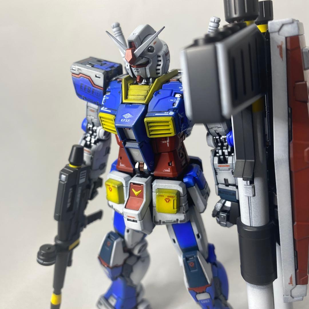 RG RX-78-2 ガンダム Ver.2.0 全塗装　完成品　ガンプラ　塗装済