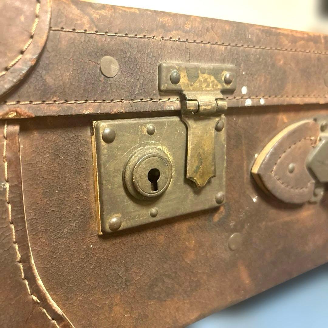【一点物】昭和戦後期 日本製 アンティークトランク｜Y.T.&Co 古道具 収納