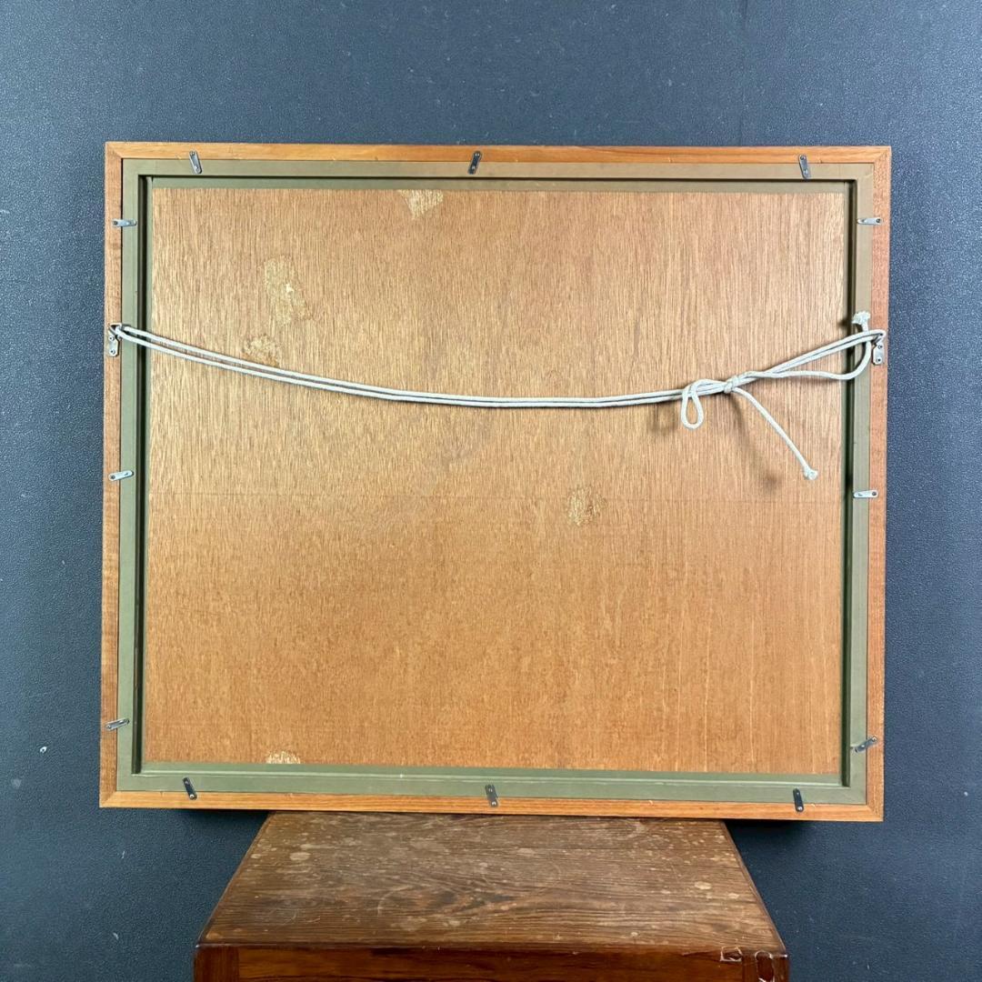 美品 小田切訓「モンマルトルの秋」リトグラフ 直筆サイン入り