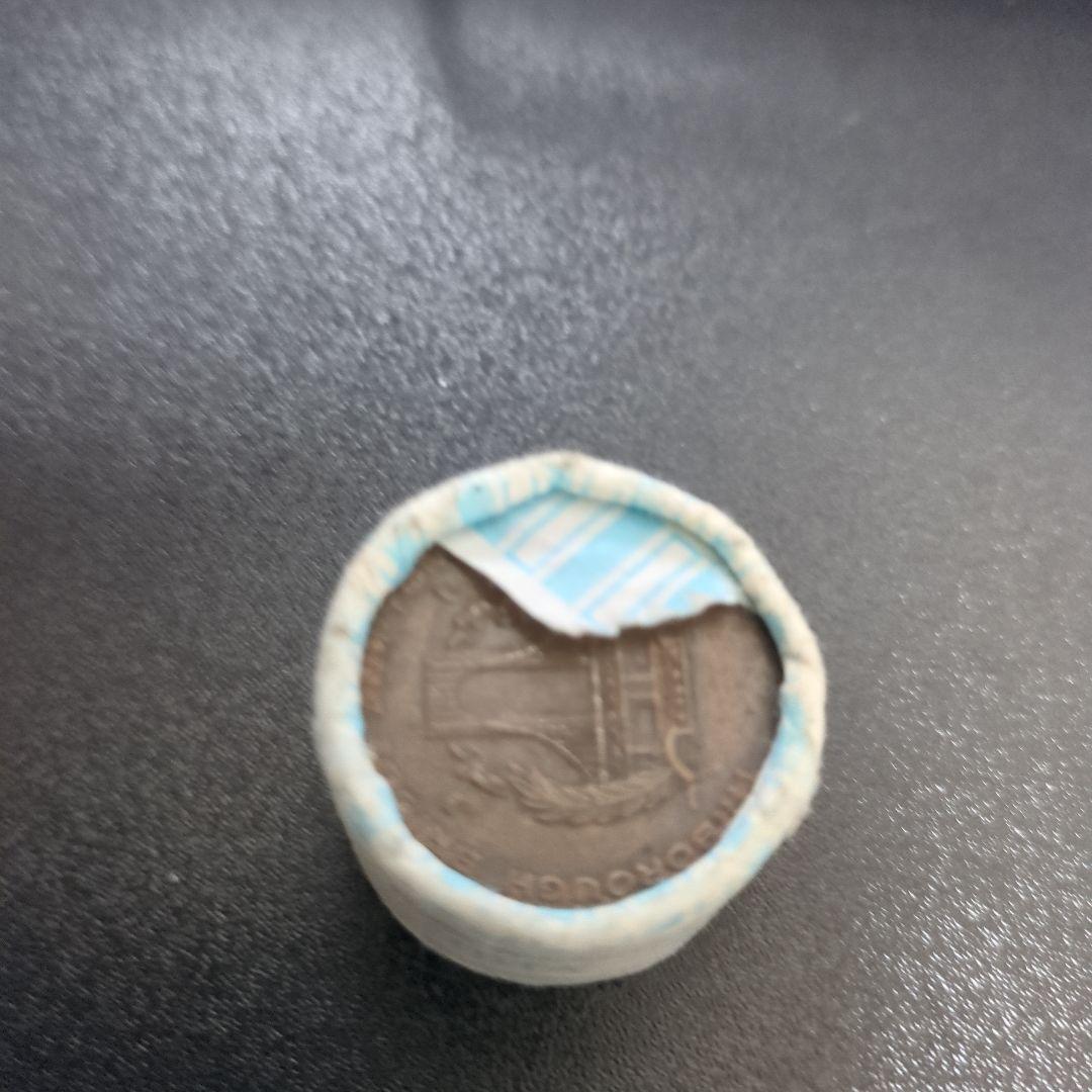 未使用の巻きコイン 旧貨幣 トークン 未使用の巻きコイン 旧貨幣