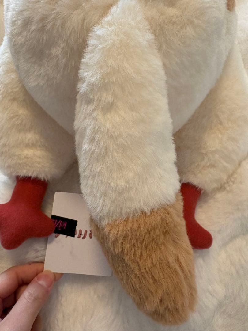 ジブリパーク　限定　魔女の谷　ハウルの動く城　ヒン　ぬいぐるみ　新品タグ付き