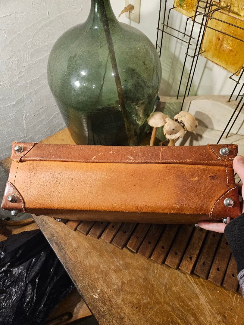 トランク スーツケース ビジネスバッグ 店舗什器 小ぶり 昭和レトロ