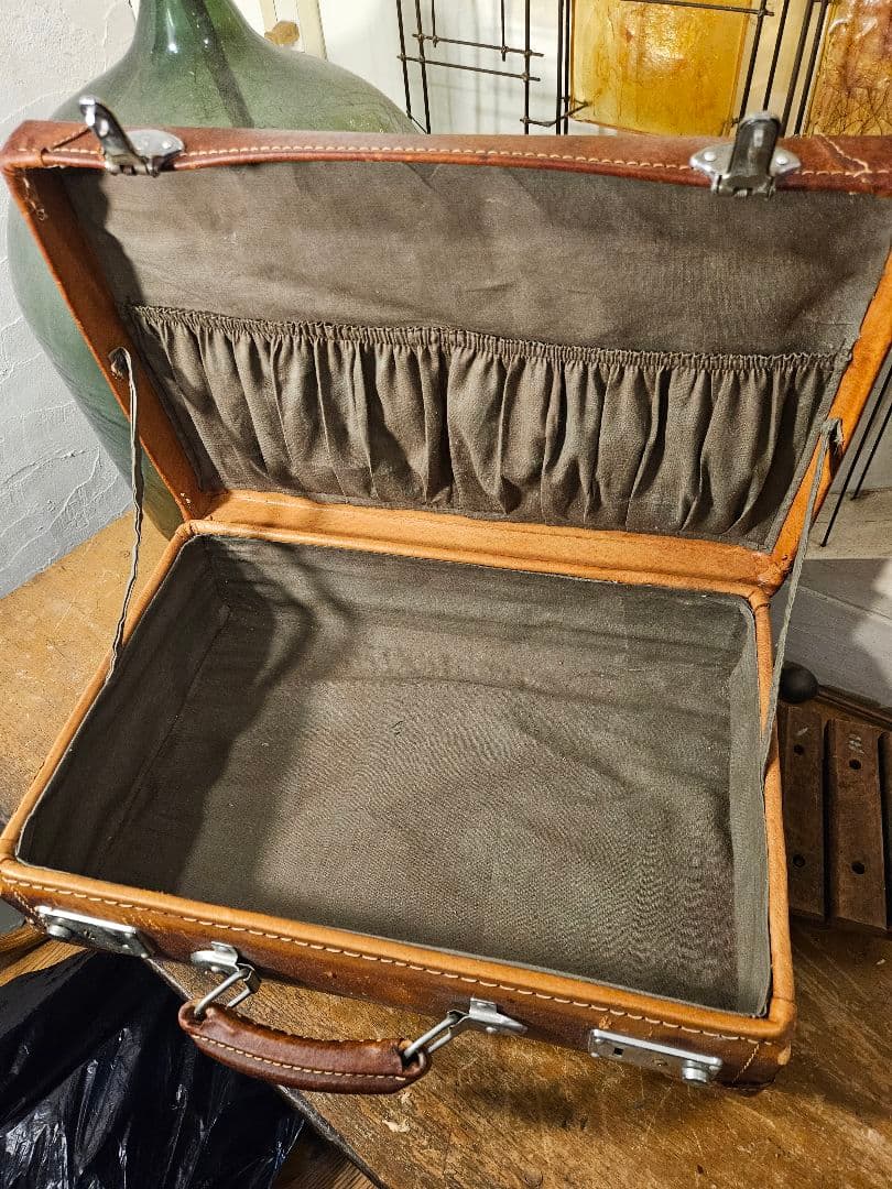 トランク スーツケース ビジネスバッグ 店舗什器 小ぶり 昭和レトロ