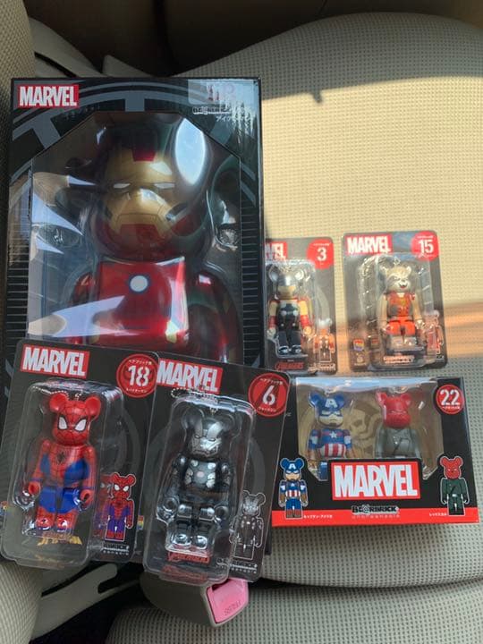 SP賞 アイアンマン 400% マーベル ベアブリック おまけ付き ハッピー