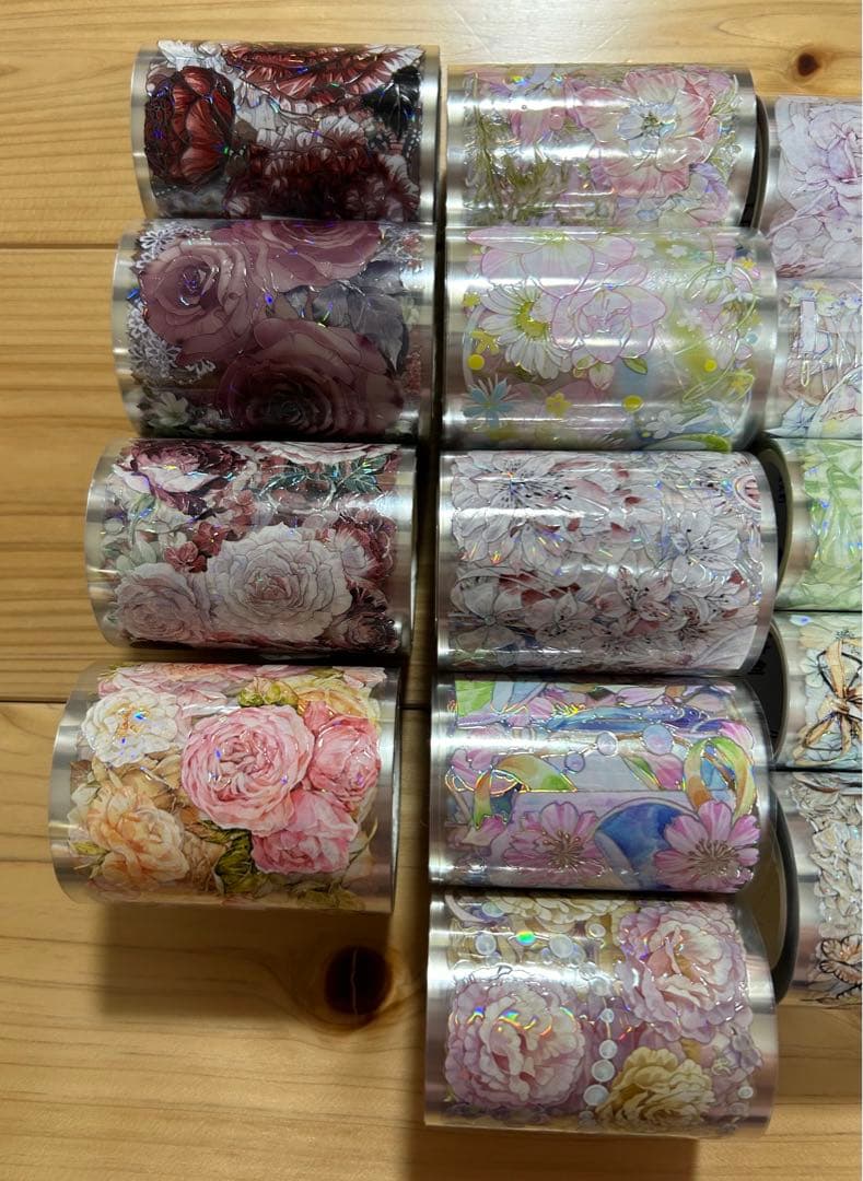 ゆ*ん様 海外マステ 中古巻売り まとめ売り お花