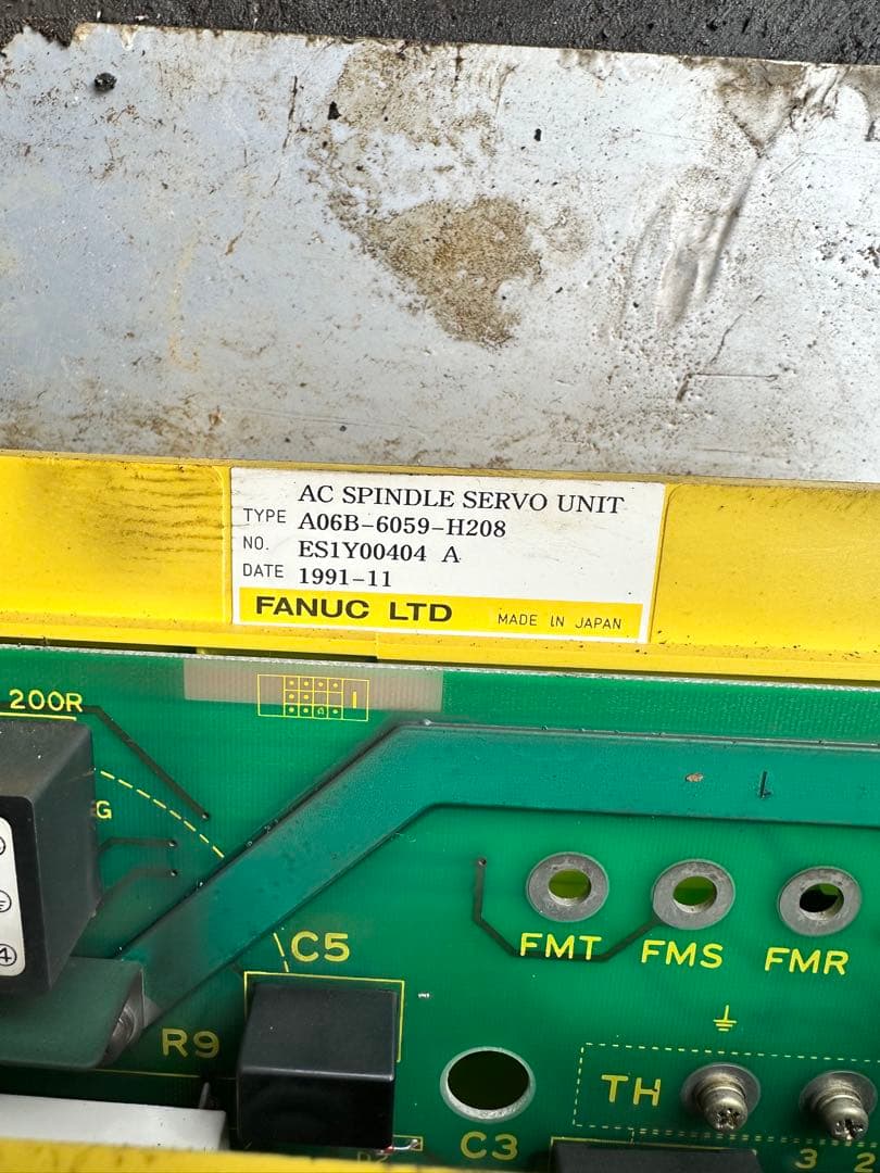 ACスピンドルサーボユニット A06B-6059-H208 - メルカリ