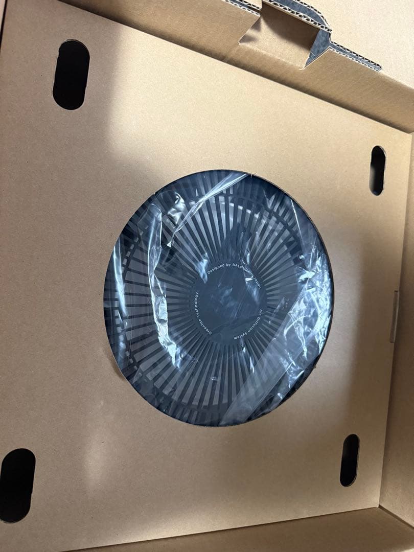 【新品】 バルミューダ EGF-3400-WK サーキュレーター　扇風機