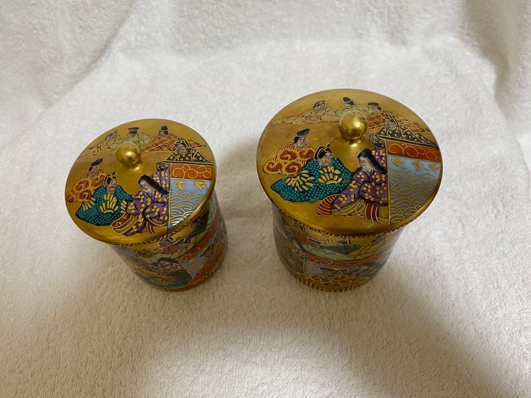 最新インテリア・住まい・小物 - 九谷焼住田岳陽夫婦湯呑 N11071667