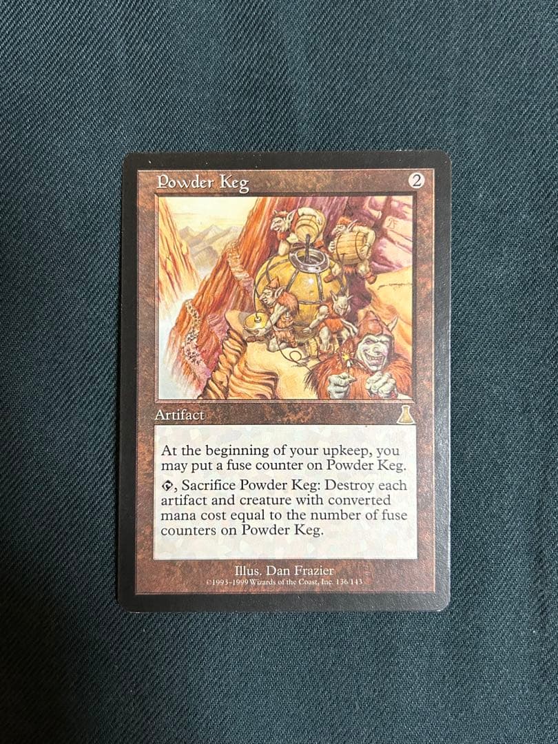MTG 火薬樽 powder keg ウルザズディステニー Eng - メルカリ