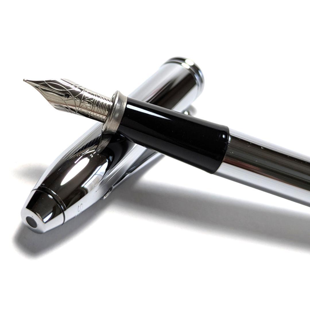 crf41 CROSS クロス 万年筆 タウンゼント クローム Fニブ N536 - メルカリ