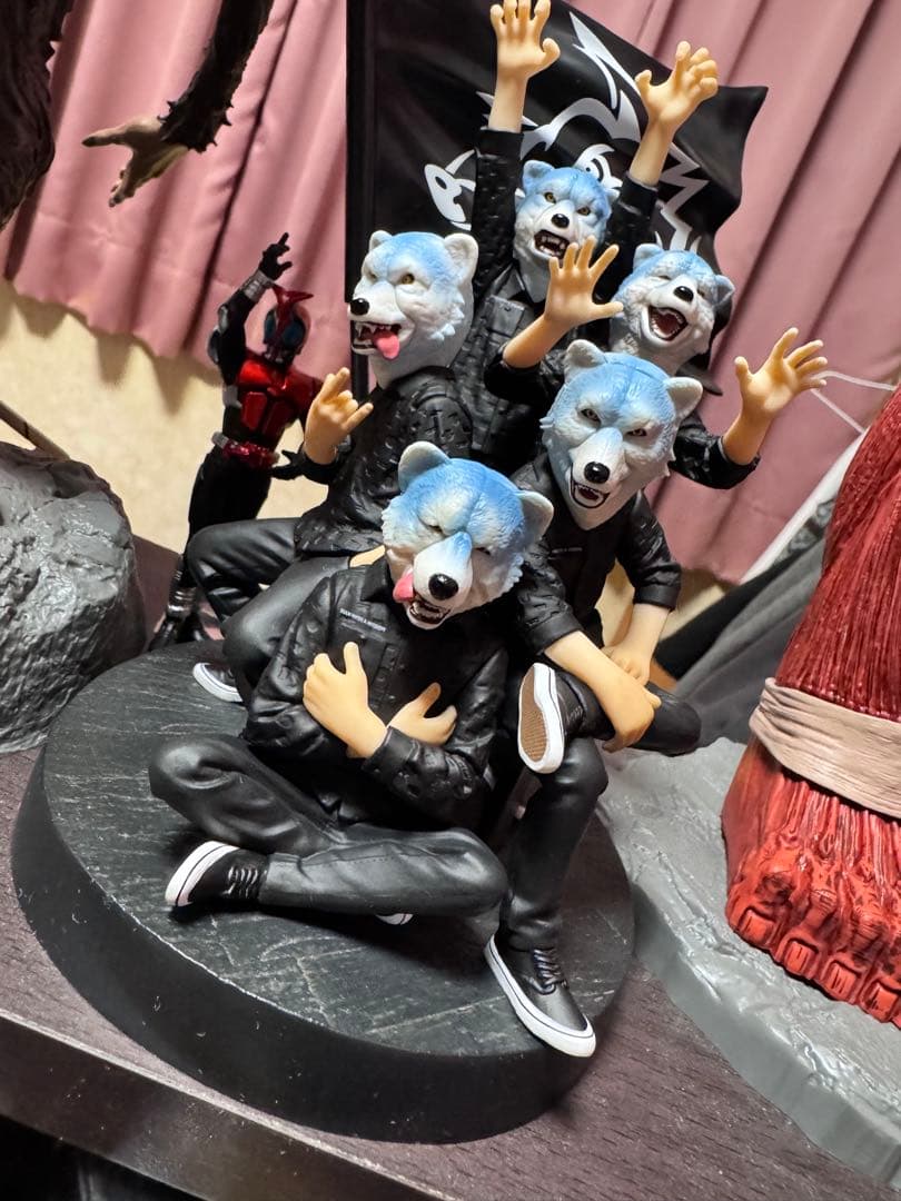 MAN WITH A MISSION 一番くじ A賞 フィギュア マンウィズ BANDAI - 一
