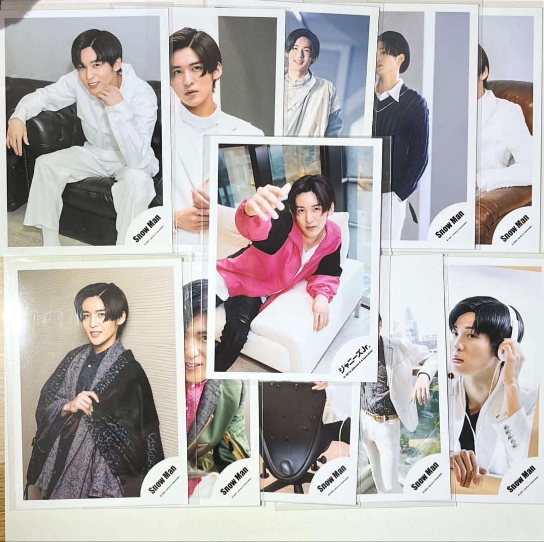 目黒蓮 公式写真 11枚セット SnowMan - メルカリ