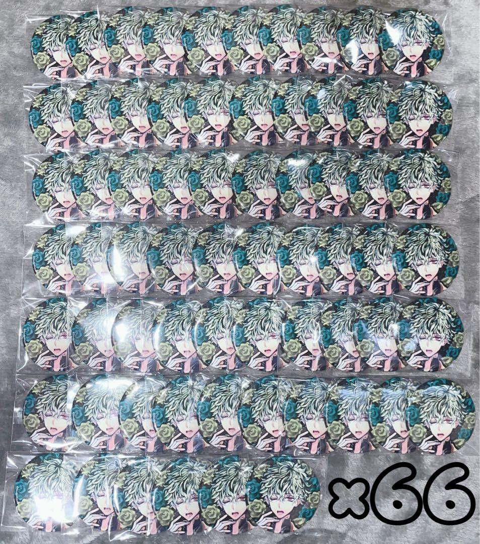 悪魔執事と黒い猫 あくねこ カワカミハナマル ハナマル 缶バッジ 66セット