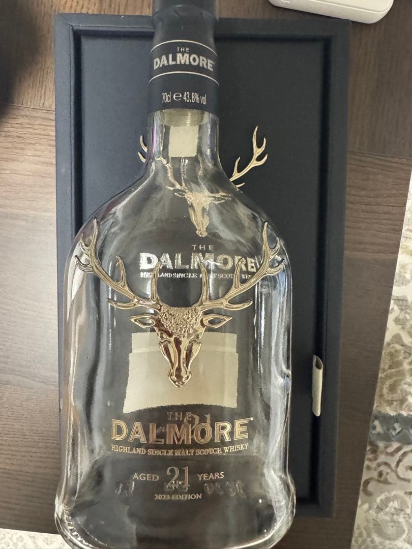 THE DALMORE 21年 モルトウイスキー 700ml 空瓶 未洗净