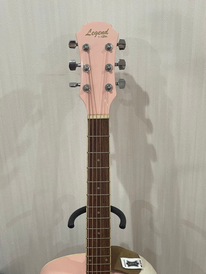 Legend アコースティックギターFG-15KWPK ピンクのギター