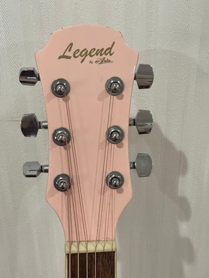 Legend アコースティックギターFG-15KWPK ピンクのギター