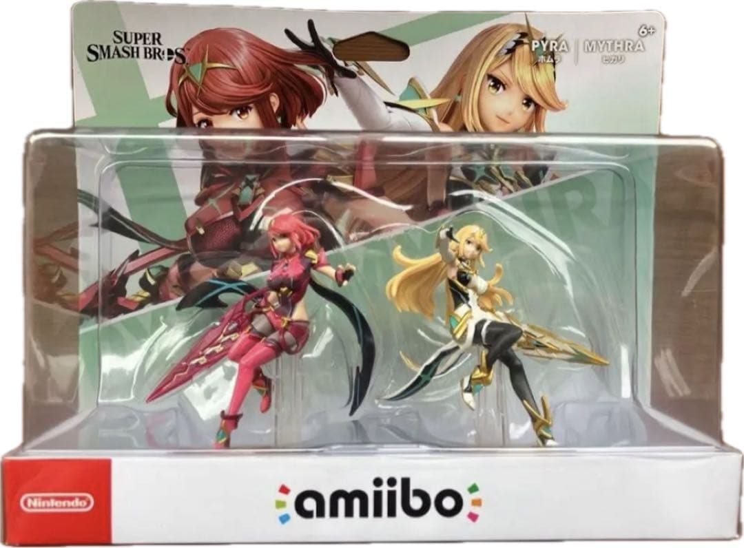 初版裏キャラ絵・タグ無し】amiibo 大乱闘スマッシュブラザーズ