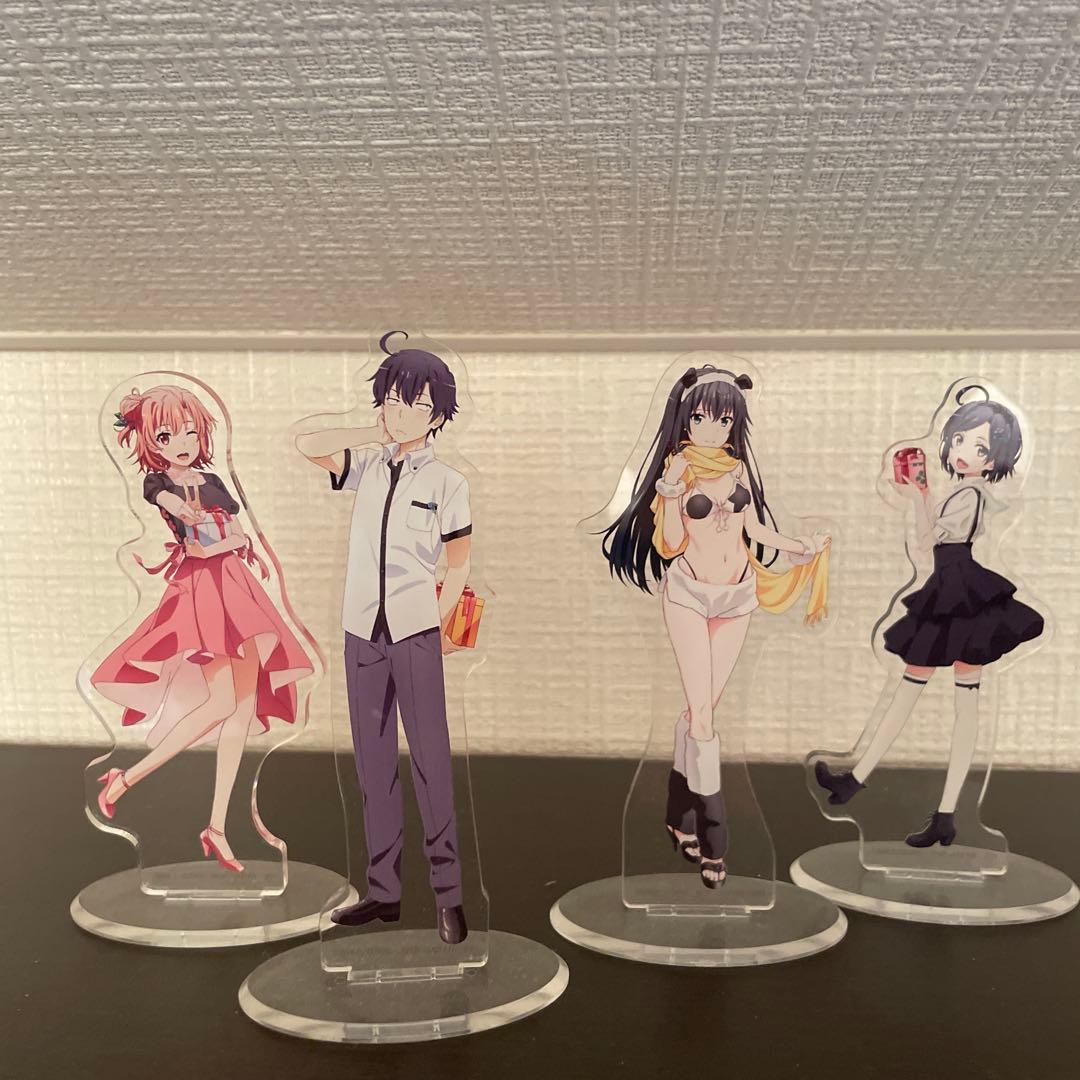 俺ガイル アクリルスタンド 4点セット - メルカリ
