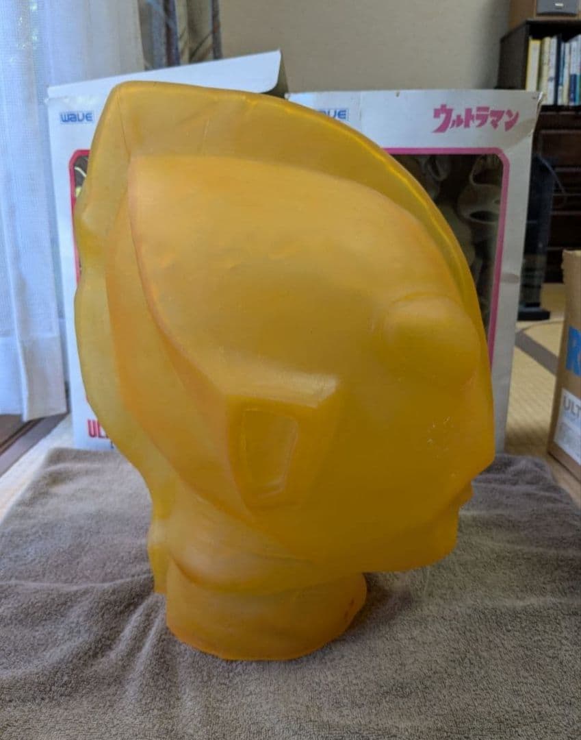 希少品・未塗装】1/1スケール ウルトラマン Aタイプ レプリカマスク 特撮