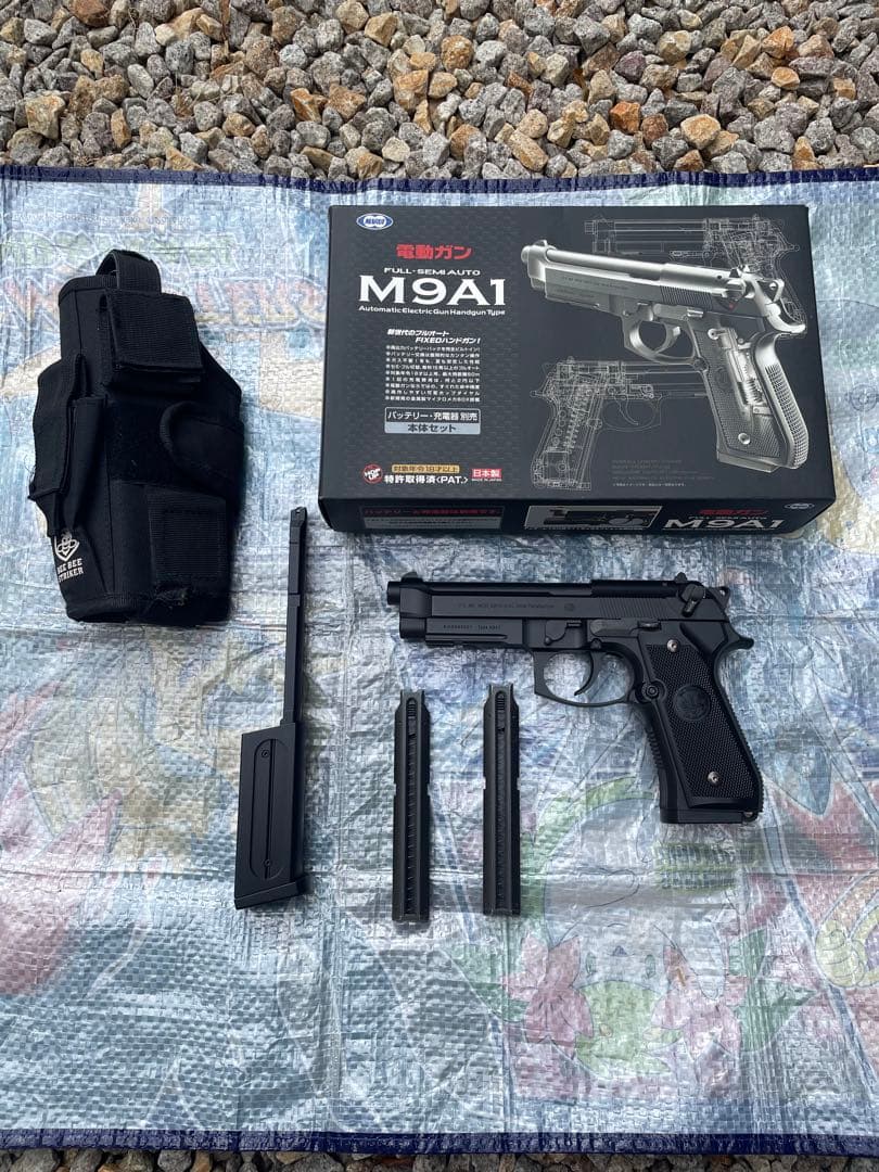 東京マルイ M9A1 電動ガン ハンドガン ロングマガジン ホルスター セット
