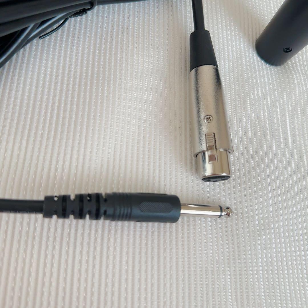 ✨美品✨WEISIRE ダイナミックマイク 本体とケーブル付き