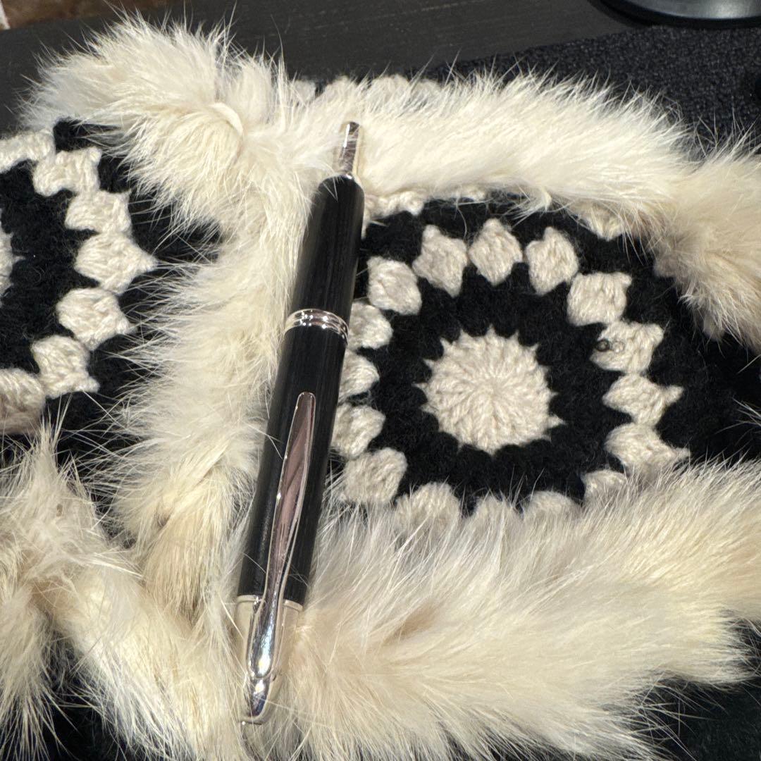 PILOT パイロット 万年筆 キャップレス 木軸 ブラック 箱無し